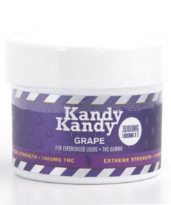 3000mg THC Grape Gummies (Kandy Kandy)