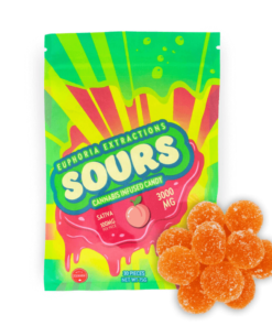 3000mg THC Sativa Sours (Euphoria Extractions)