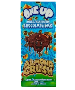 Almond Crush Mushroom Chocolate Bar