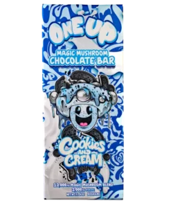 Cookies and Cream Mushroom Chocolate Bar