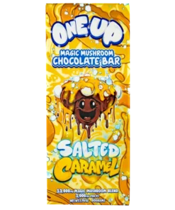 Salted Caramel Mushroom Chocolate Bar